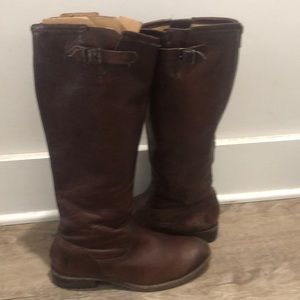 Authentic FRYE brown leather boots